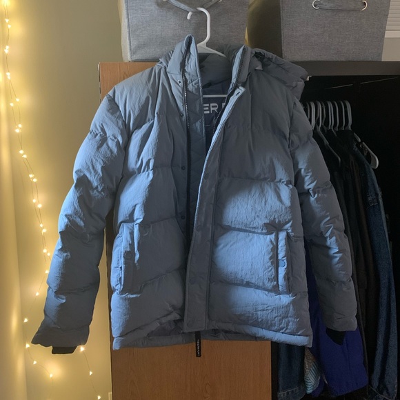 TNA Super Puff in crinkle tech - BLUE - Picture 6 of 9